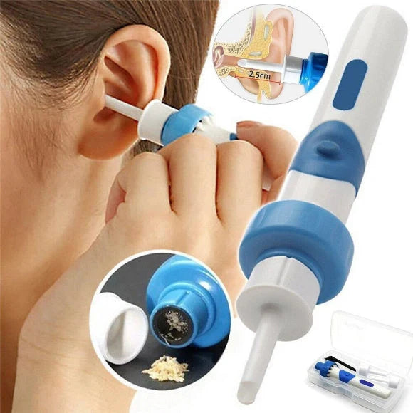 Cordless Electric Ear Wax Remover – Vacuum Ear Cleaner & Painless Ear Cleaning Tool
