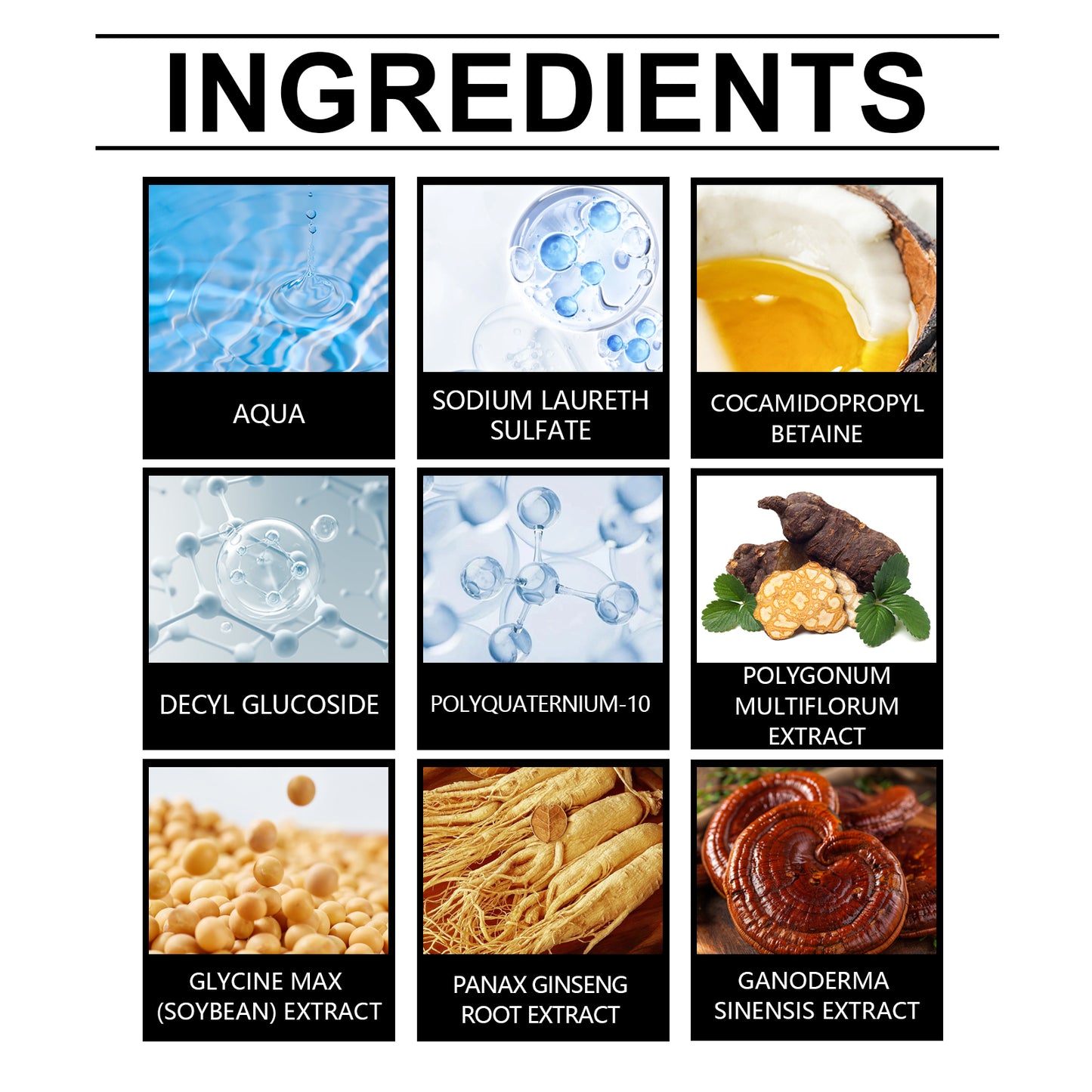 Multiflorum Black Hair Shampoo™