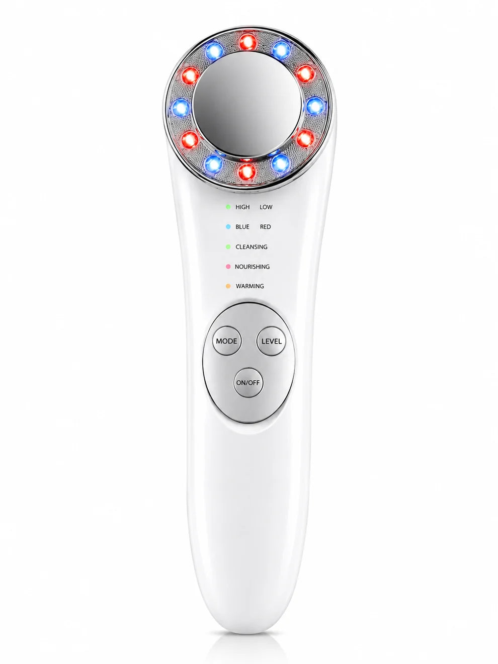 Microcurrent Facial Device 5-in-1 Face Massager for Skin Tightening & Lifting – Facial Care Tool