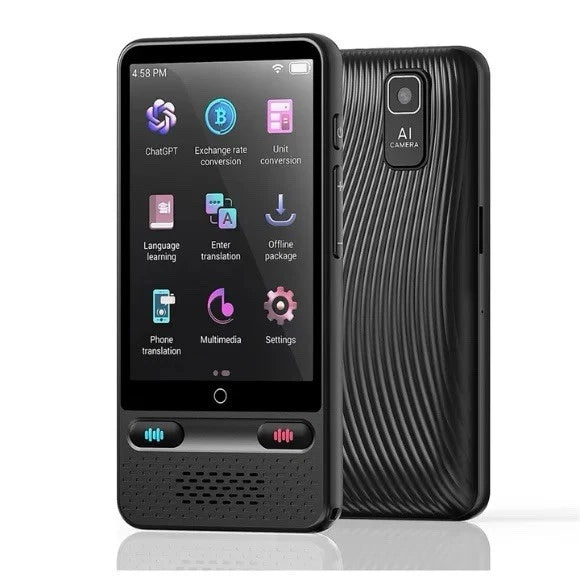 Portable AI Voice Translator with Real-Time Language Translation TM