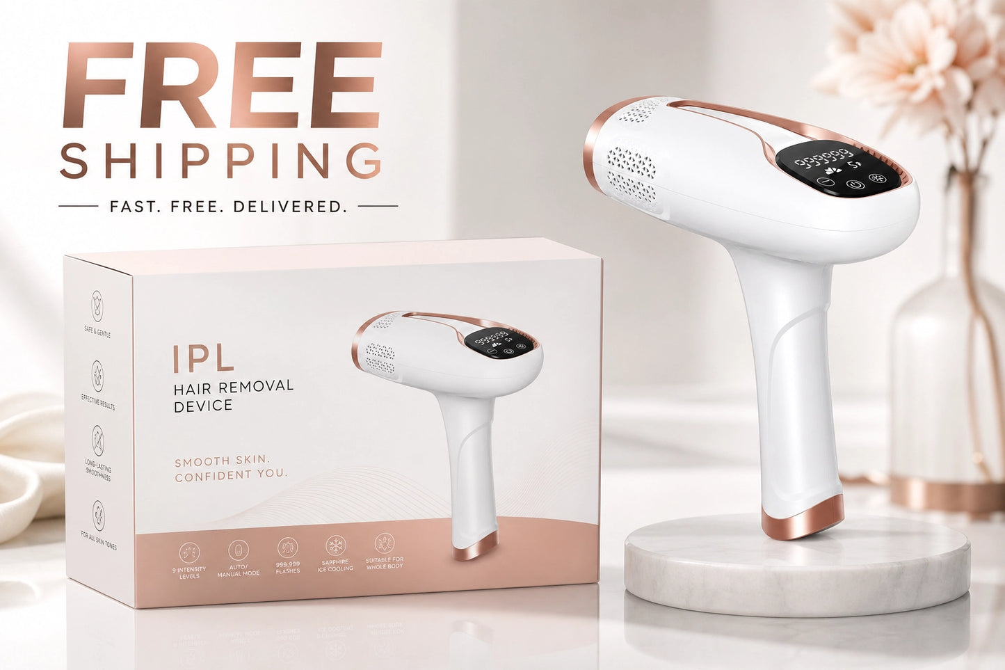 SilkGlow IPL Hair Removal Device TM