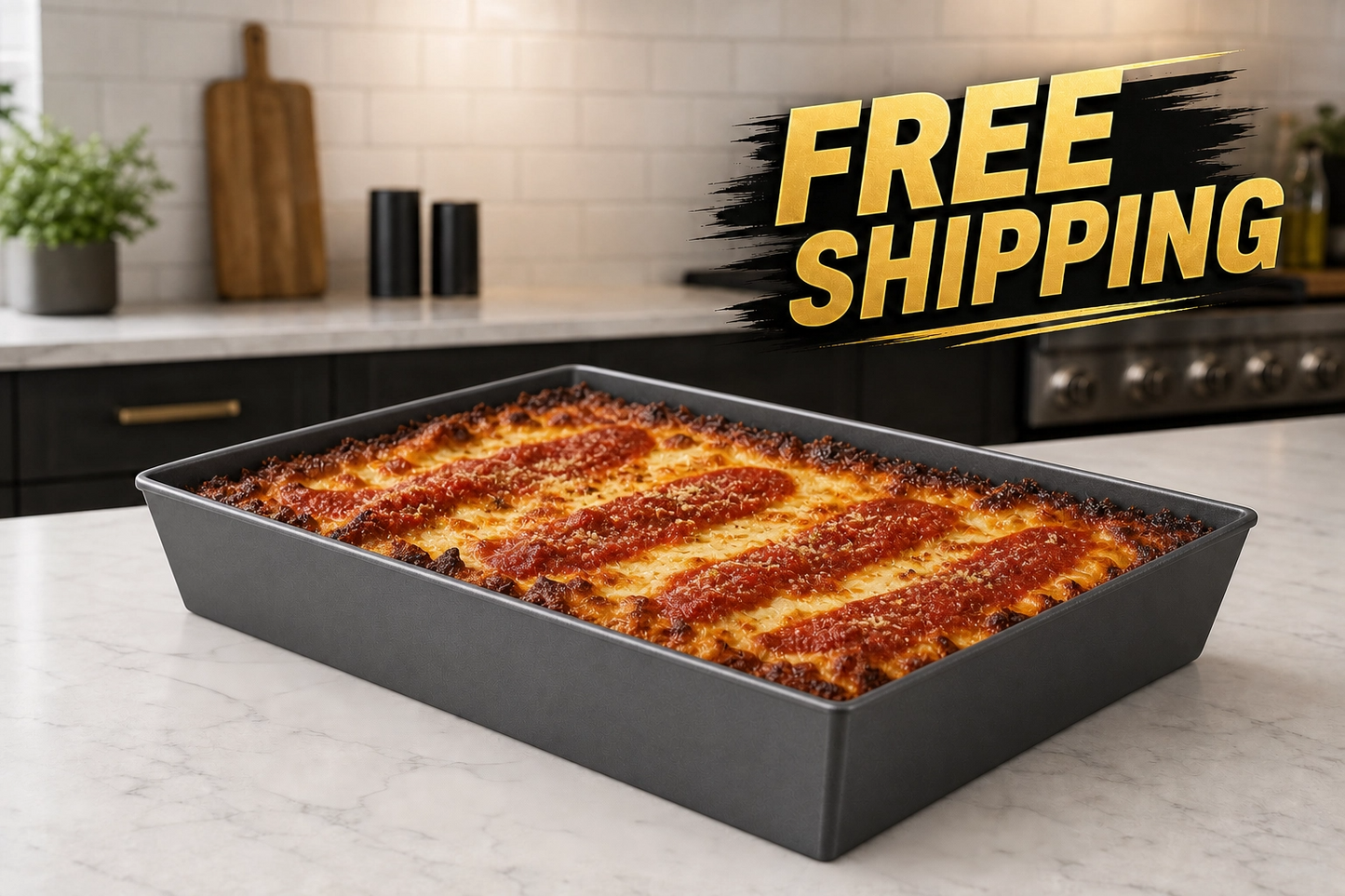 Premium Detroit Style Pizza Pan 10x14 TM
