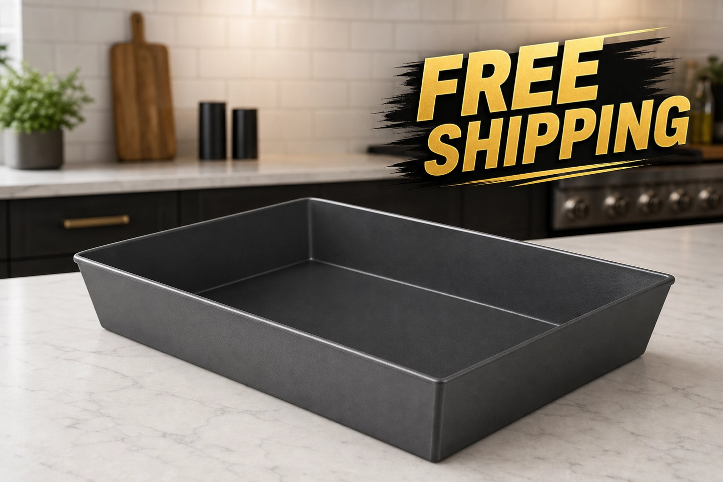 Premium Detroit Style Pizza Pan 10x14 TM