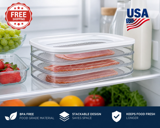 FreshKeep Bacon & Deli Meat Storage Container™