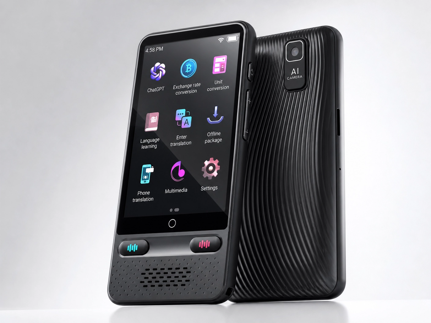 Portable AI Voice Translator with Real-Time Language Translation TM